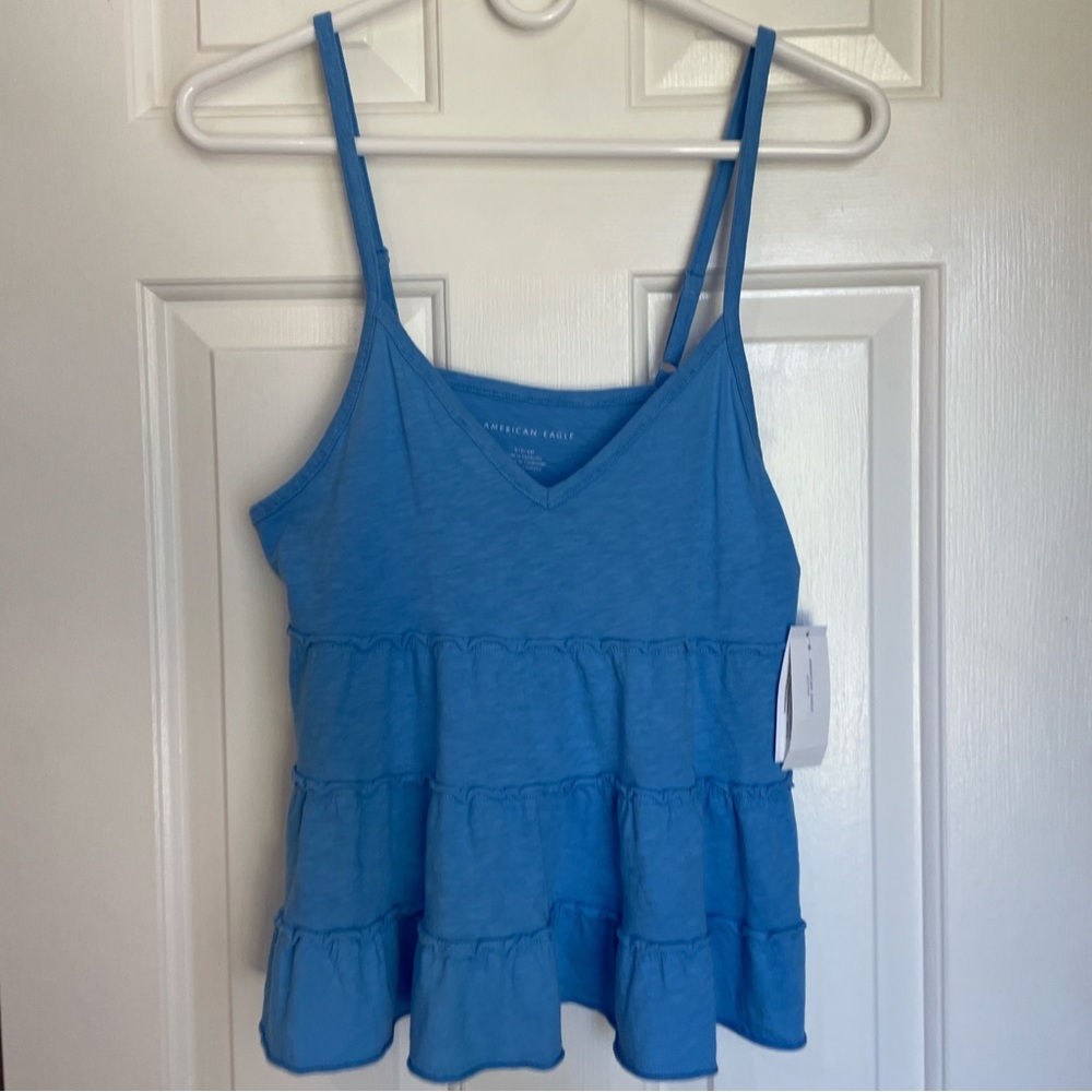 American Eagle Blue Tank Top!